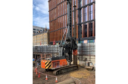 Cementation Skanska piling rig
