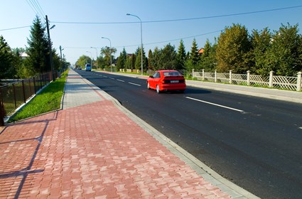 Warszawska Street in Tarnobrzeg