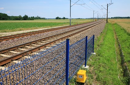 Railway line E-30 between Wegliniec and Legnica