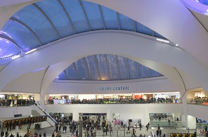 Clark and Fenn, part of SRW engineering services, created and installed the new ceilings in Birmingham New Street Station