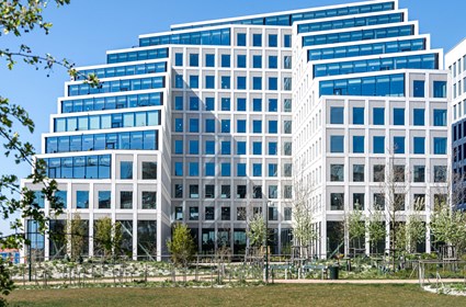 With climate-improved concrete, recycled reinforcement and unique collaborations, Hyllie Terrace is Skanska's cutting-edge project in sustainability. With climate-improved concrete, recycled reinforcement and unique collaborations, Hyllie Terrace is Skanska's cutting-edge project in sustainability.