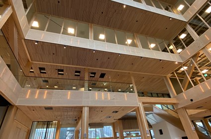 In Växjö, Skanska has built Växjö station and town hall.